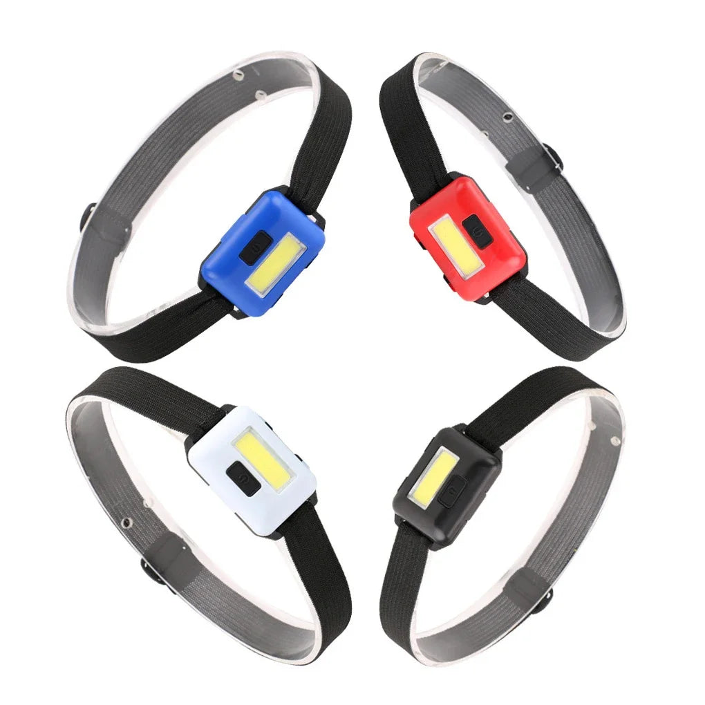 Waterproof Headlamp - 3 Modes LED Head Torch for Cycling/Fishing/Camping,Tourism Equipment Mini Camping Light Headlight