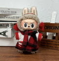 17cm Labubu  Mini Plush Toy Multiple Styles Clothing Set Labubu Outfit Accessories Trendy Play Clothing Labubu Clothes Gift