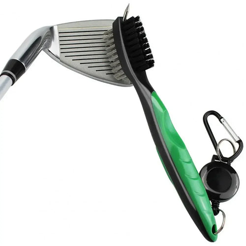 Club Cleaning Brush Golf Club Brush Golf Grooves Cleaning Brush 2 Sided Golf Putter Wedge Ball Cleaner Gof Accessories