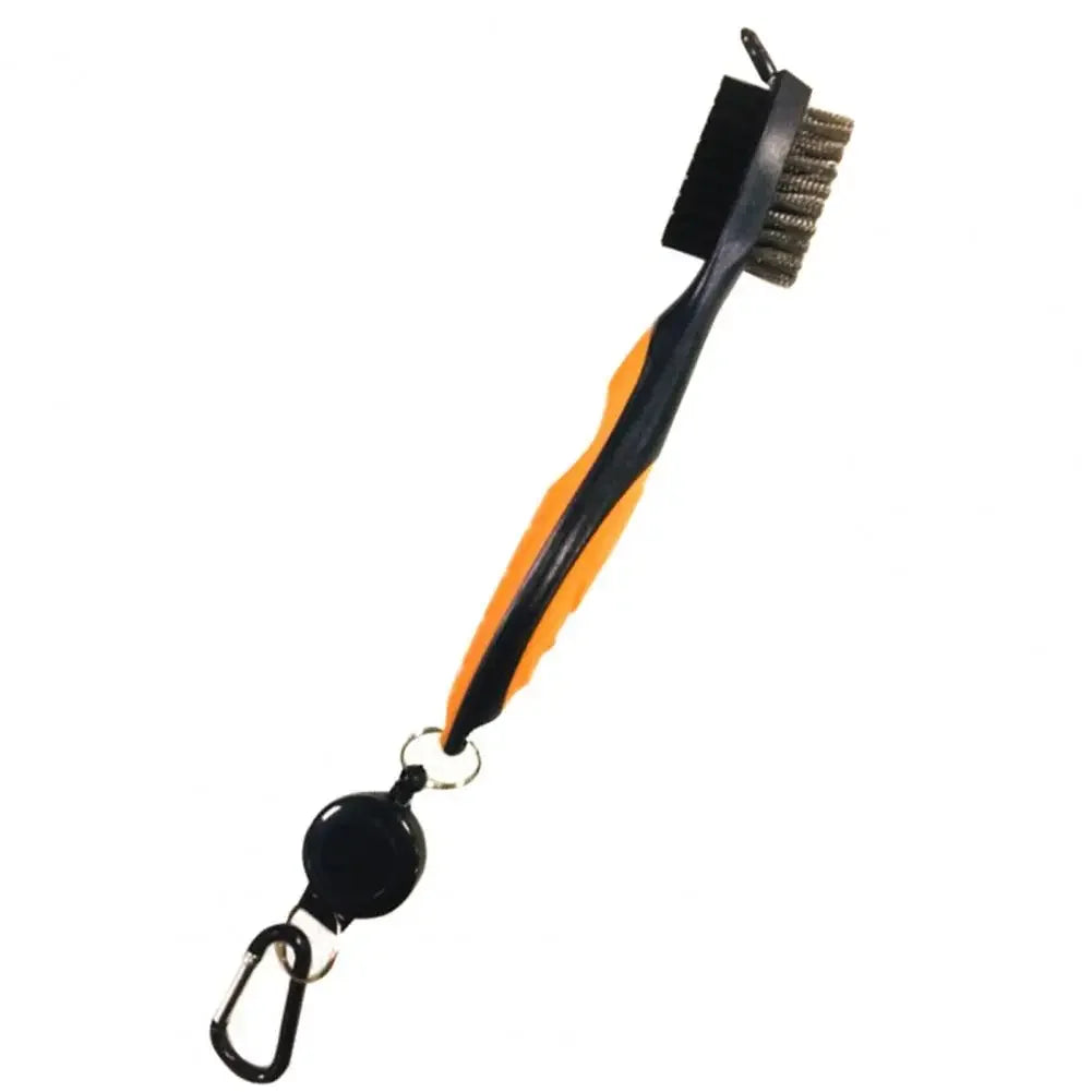 Club Cleaning Brush Golf Club Brush Golf Grooves Cleaning Brush 2 Sided Golf Putter Wedge Ball Cleaner Gof Accessories