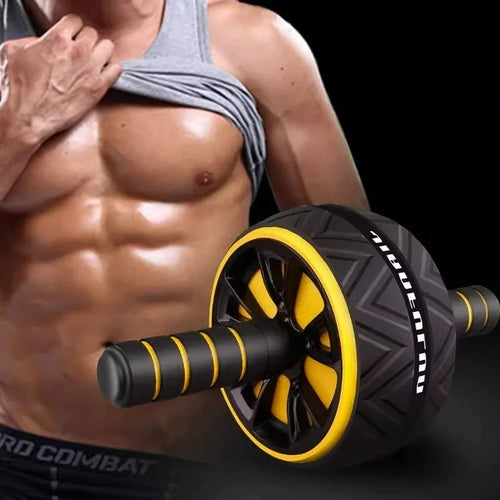Ab Roller Wheel For Abs Core Workout Non-Slip Home Gym Fitness Equipment Men Women Abdominal Training Exercise