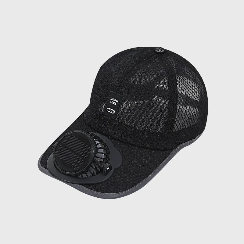 Summer adjustable solar hat with Solar Fan Women Men Breathable Sunhat USB Charging Fan Outdoor Sunhats Sunscreen Sunshade Hats