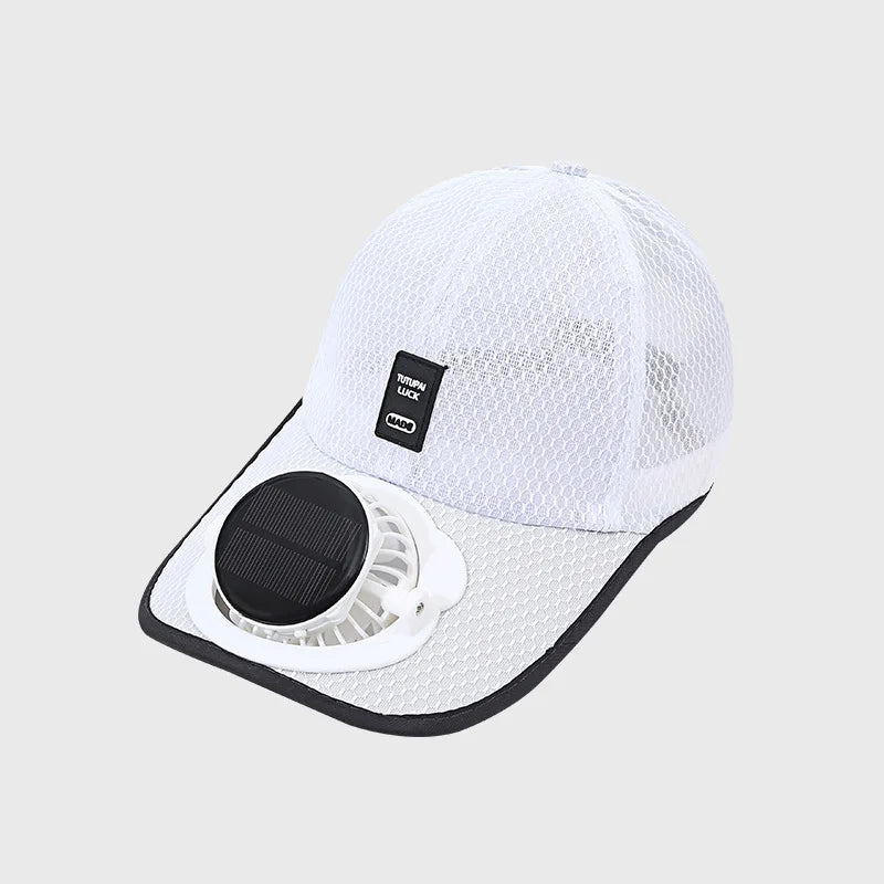 Summer adjustable solar hat with Solar Fan Women Men Breathable Sunhat USB Charging Fan Outdoor Sunhats Sunscreen Sunshade Hats