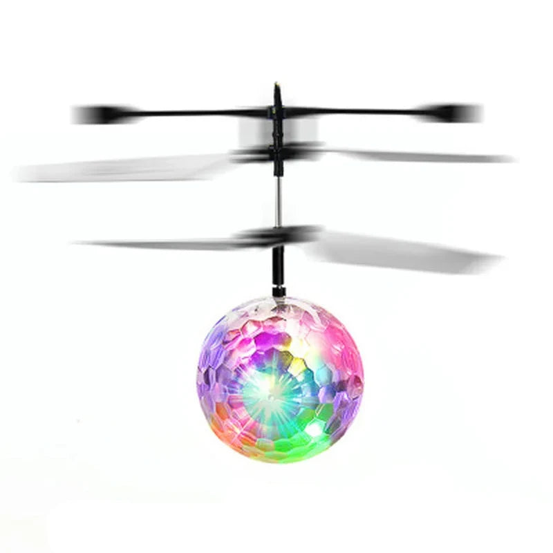 Led Light Luminous Flying Ball Toys Electric Float Flight Balls Electronic Infrared Induction Aircraft Helicopter for Kids Gift